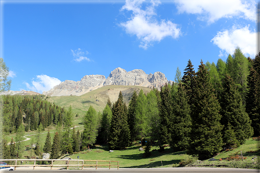 foto Forca Rossa e Passo San Pellegrino